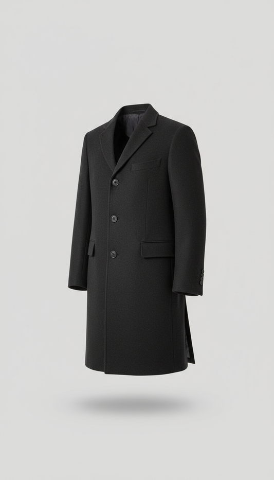 Fine Wool Tailored Coat