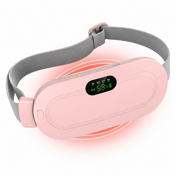 Women's Menstrual Heating Belt – 3 Heat Settings & 4 Vibration Massage Modes